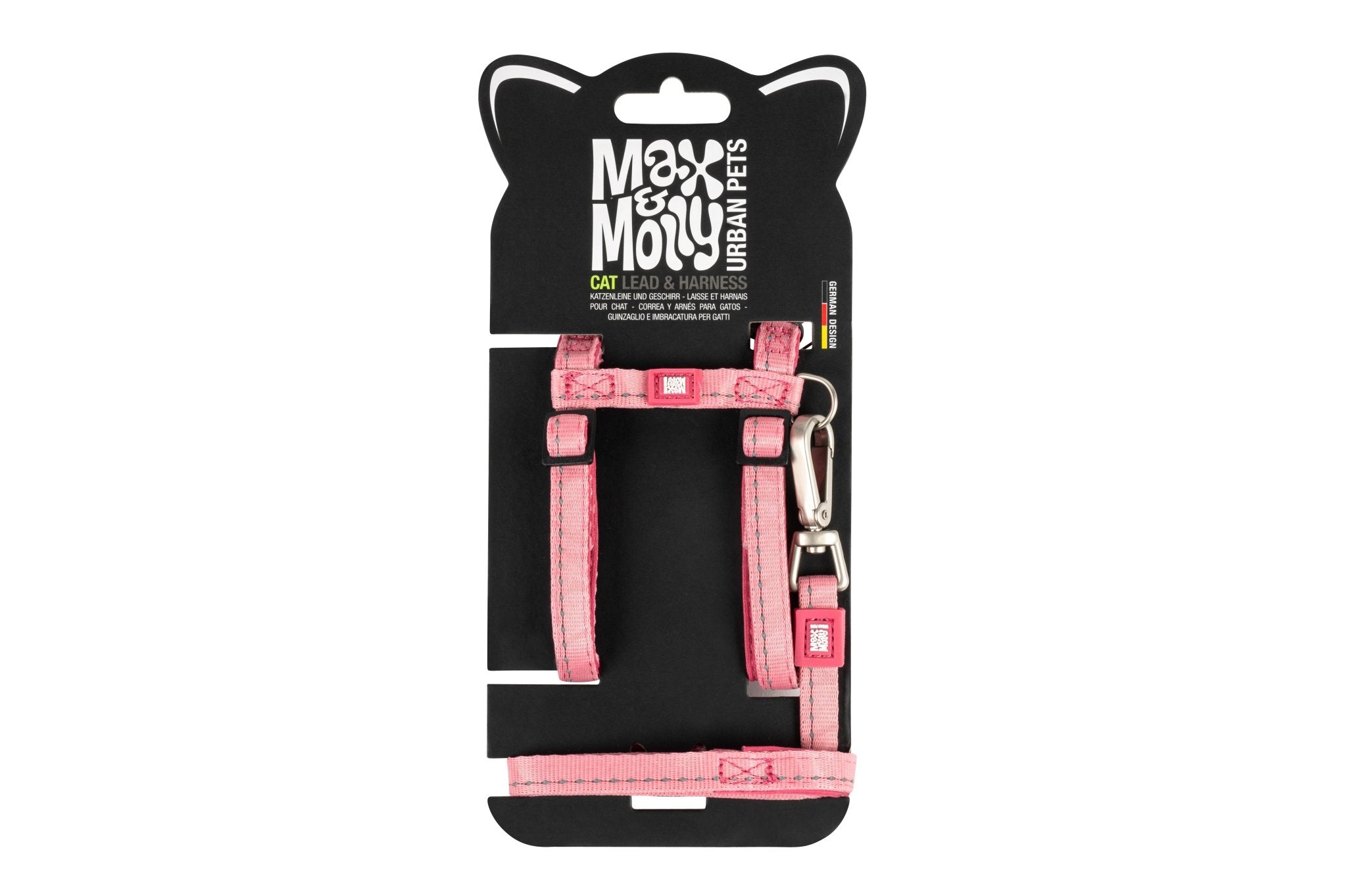 Max & Molly cat lead and harness – adjustable and comfortable for safe outdoor adventures with your cat.
