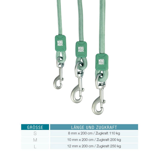 Max & Molly rope leash – durable, adjustable, and lightweight for secure and comfortable dog walks.
