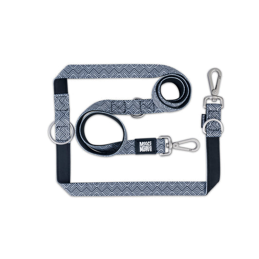 Multi Function Leash - Mykonos Black