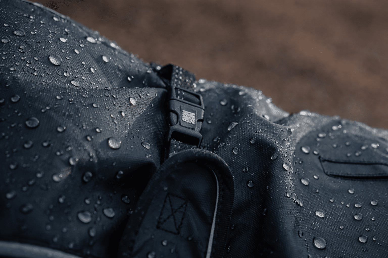 Raincoat for dogs - MATRIX 2.0 BLACK