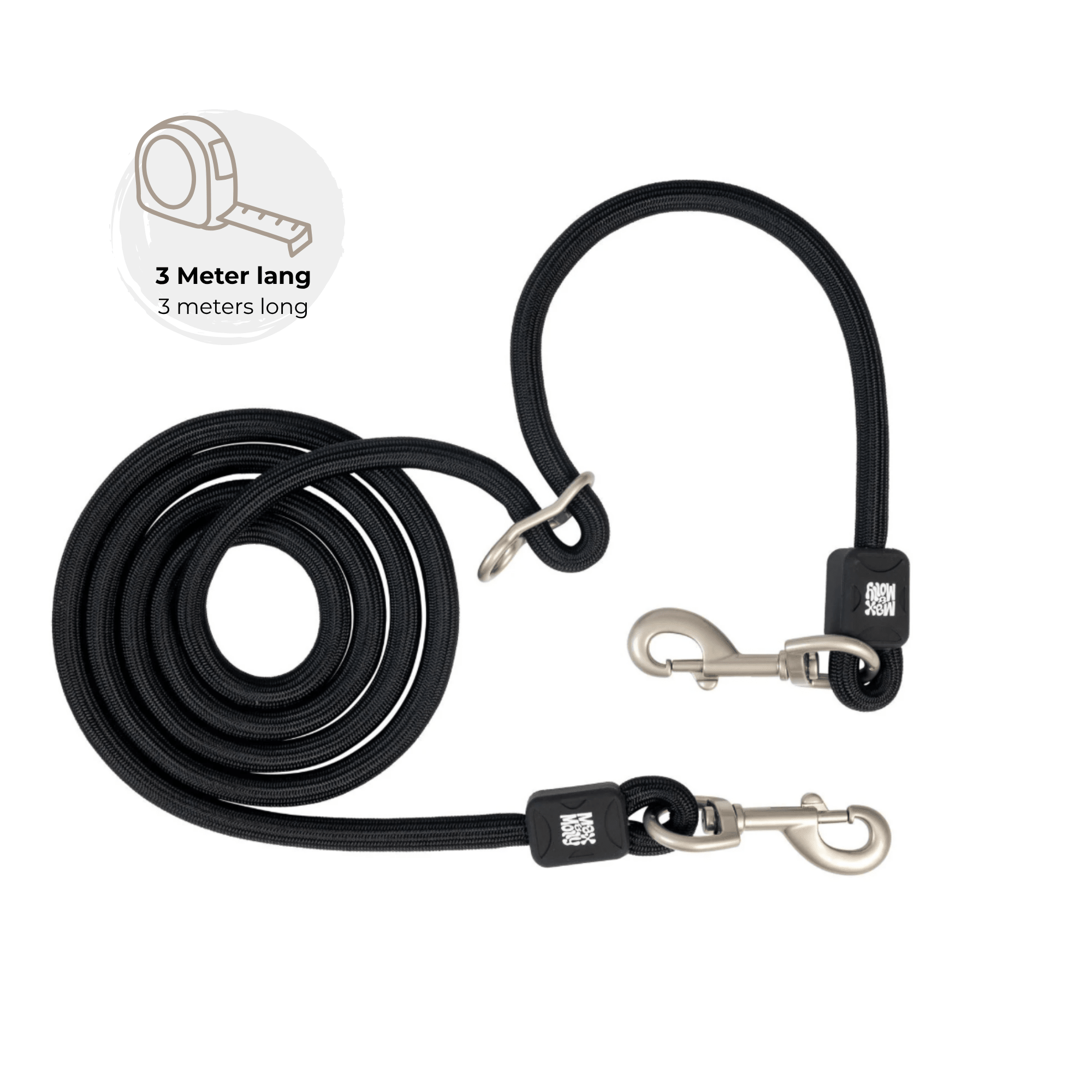 Rope Leash 3m Ø 10mm - Matrix 2.0 Black