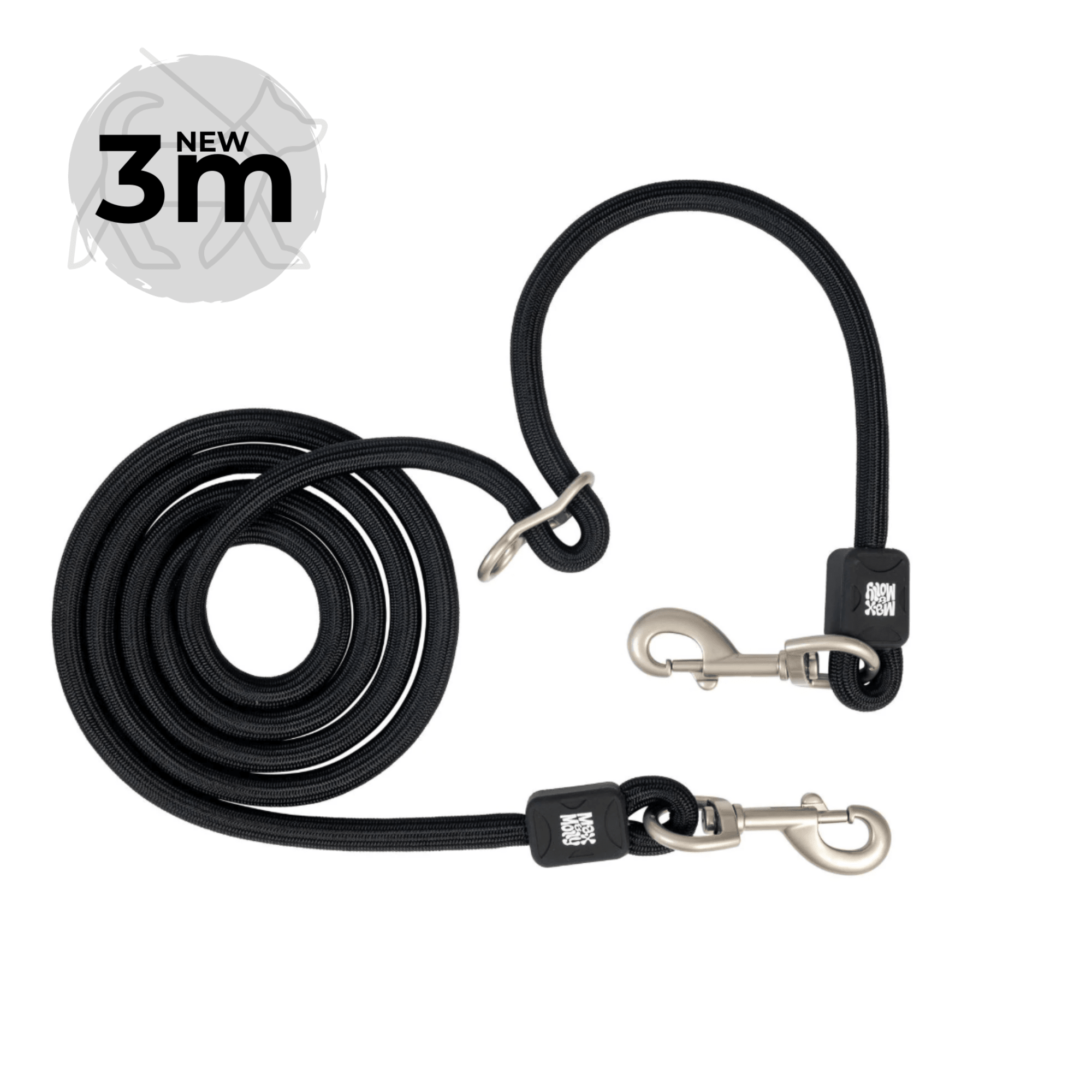 Rope Leash 3m Ø 10mm - Matrix 2.0 Black