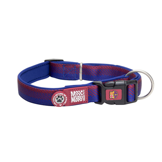 FC Barcelona dog collar by Max & Molly – adjustable, durable, and stylish for everyday wear."

Let me know if you need any adjustments!
