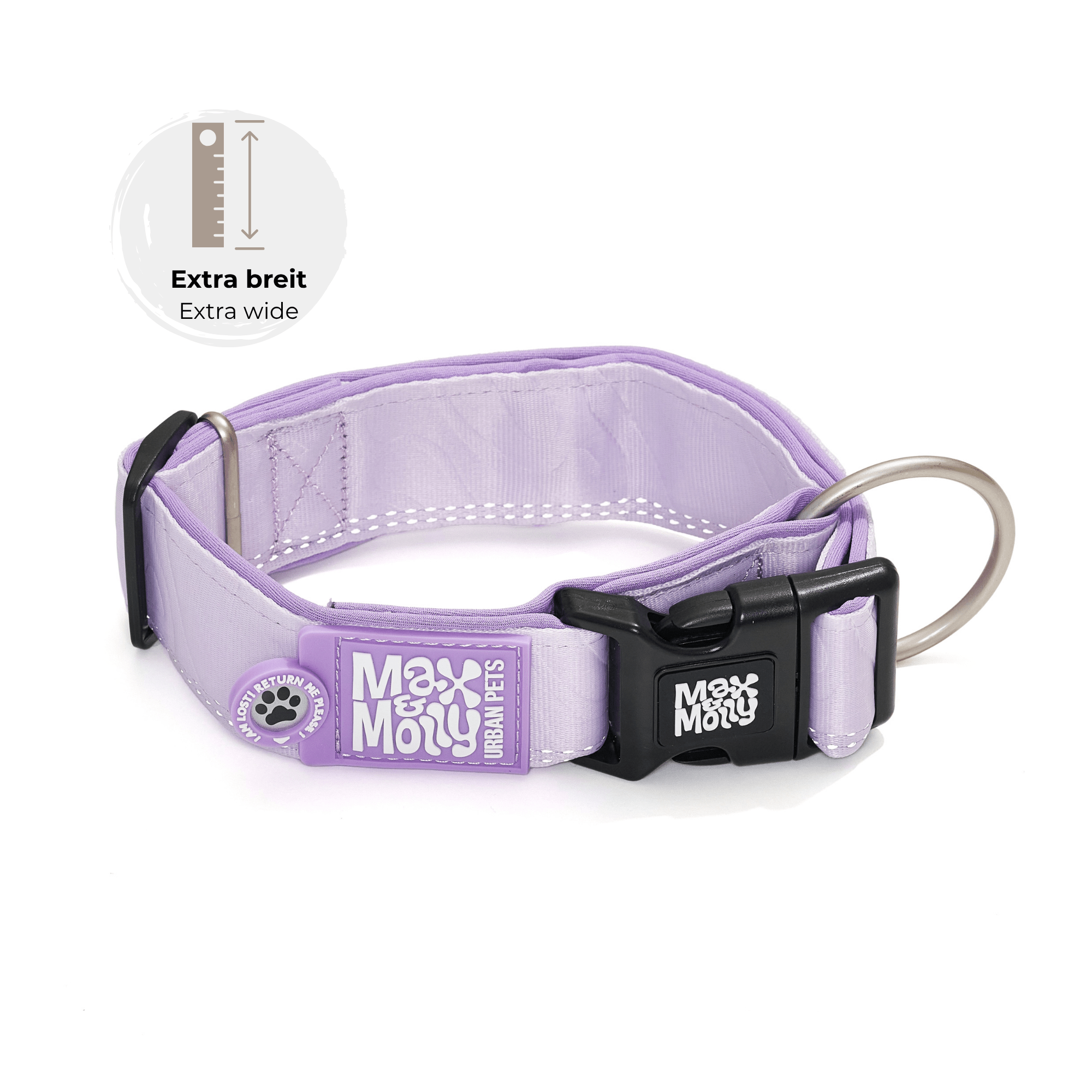 Smart ID Wide Collar - Matrix 2.0 Lavender