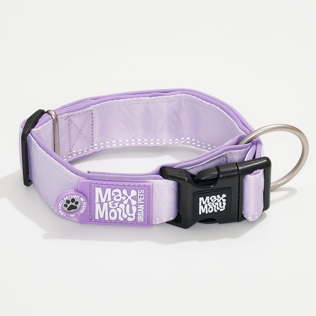 Smart ID Breites Halsband - Matrix 2.0 Lavender