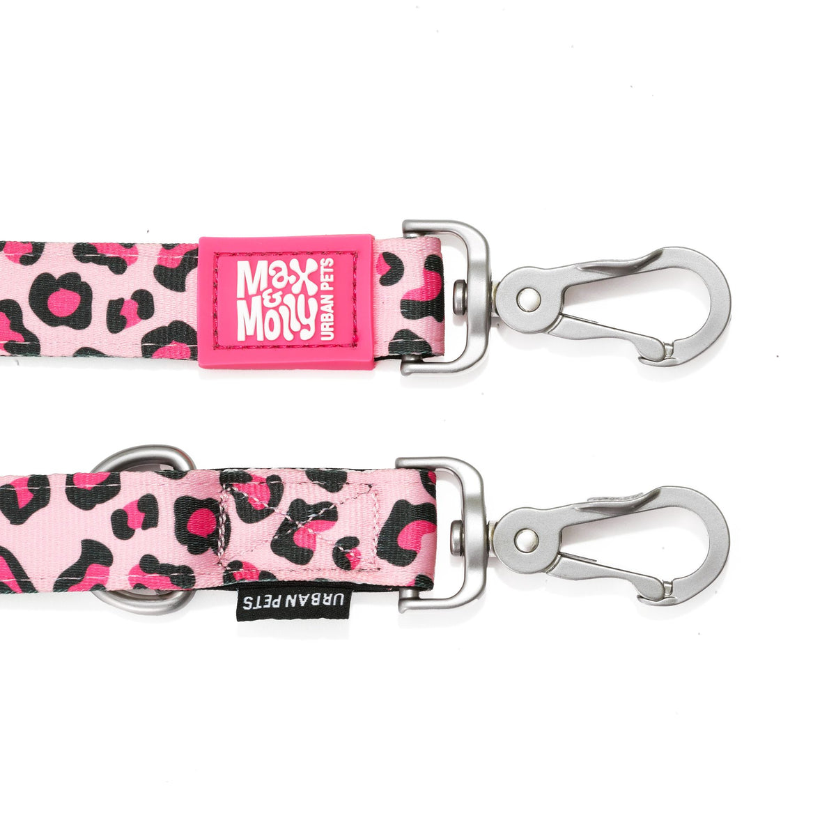 Multifunktionsleine - Leopard Pink 2.0