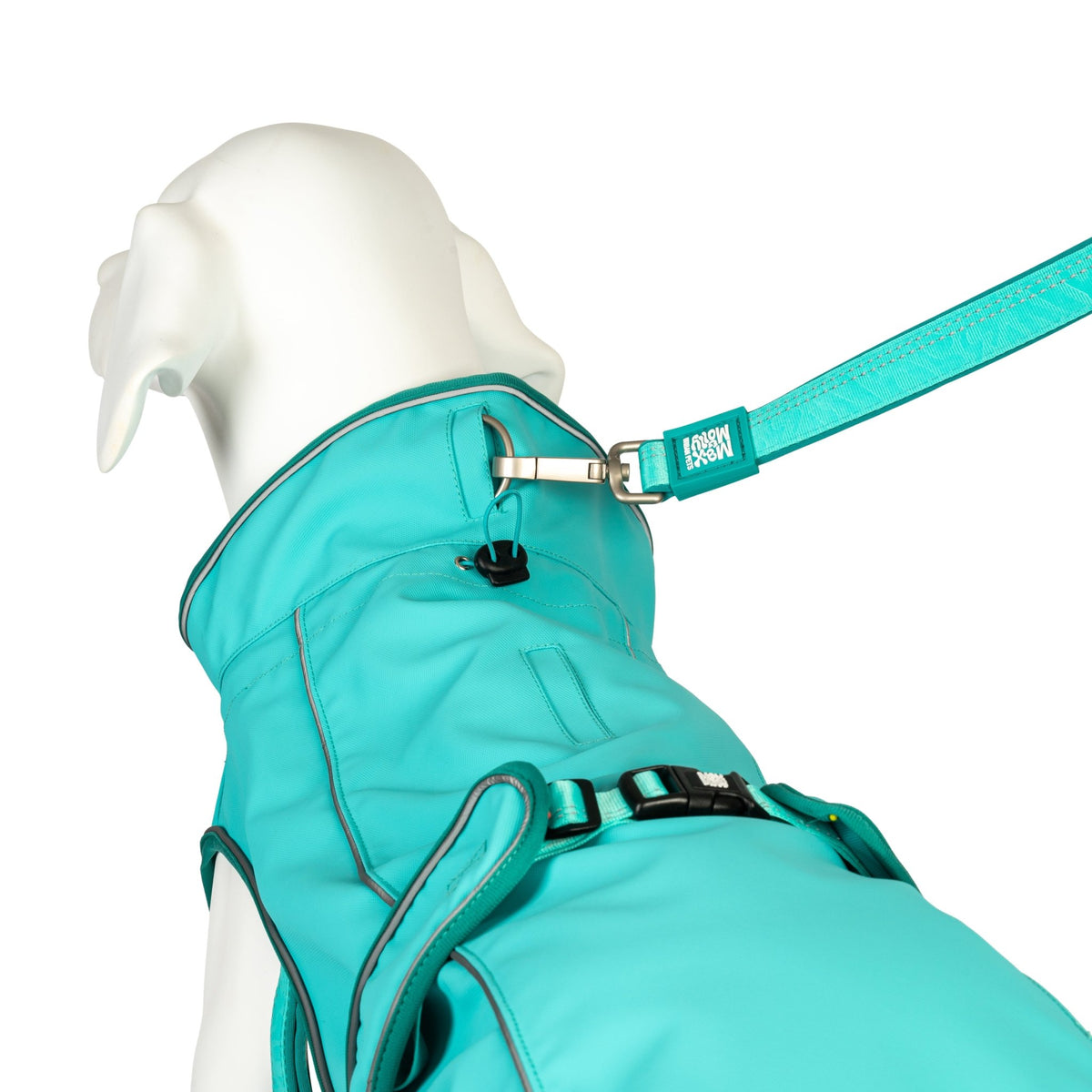 Raincoat for dogs - Matrix 2.0 Turquoise