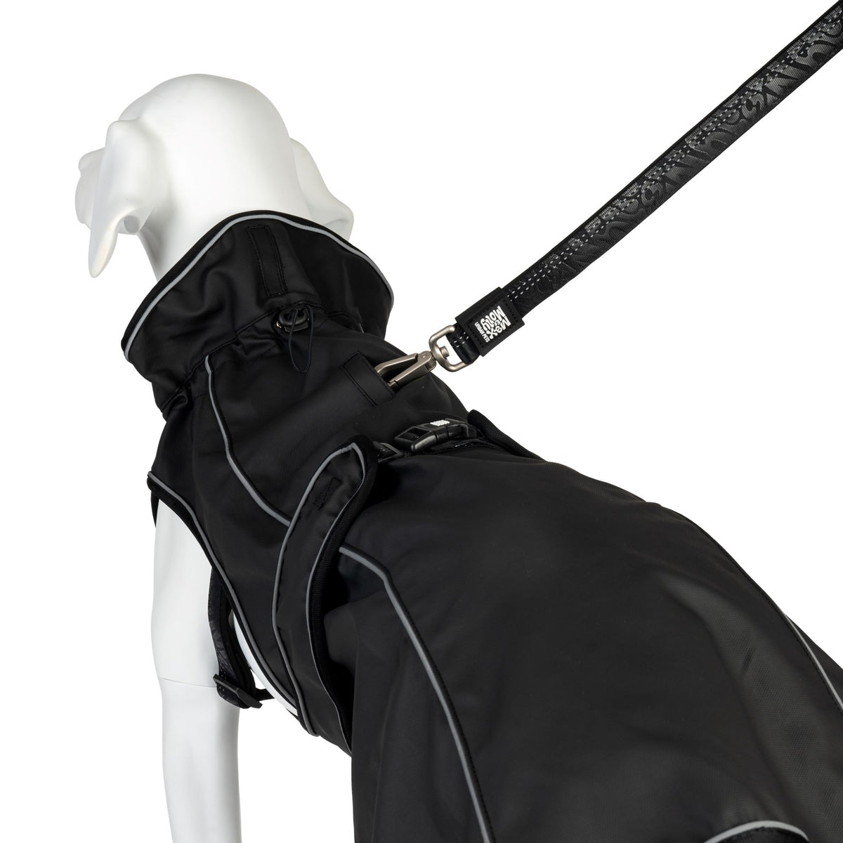 Raincoat for dogs - Matrix 2.0 Black