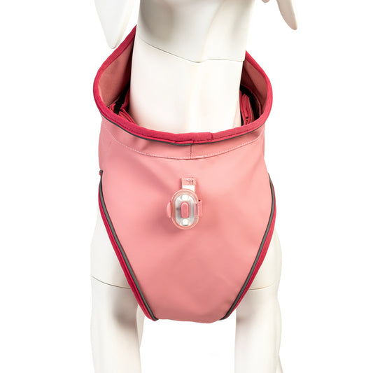 Max & Molly dog raincoat – waterproof, windproof, and adjustable for maximum comfort and protection.
