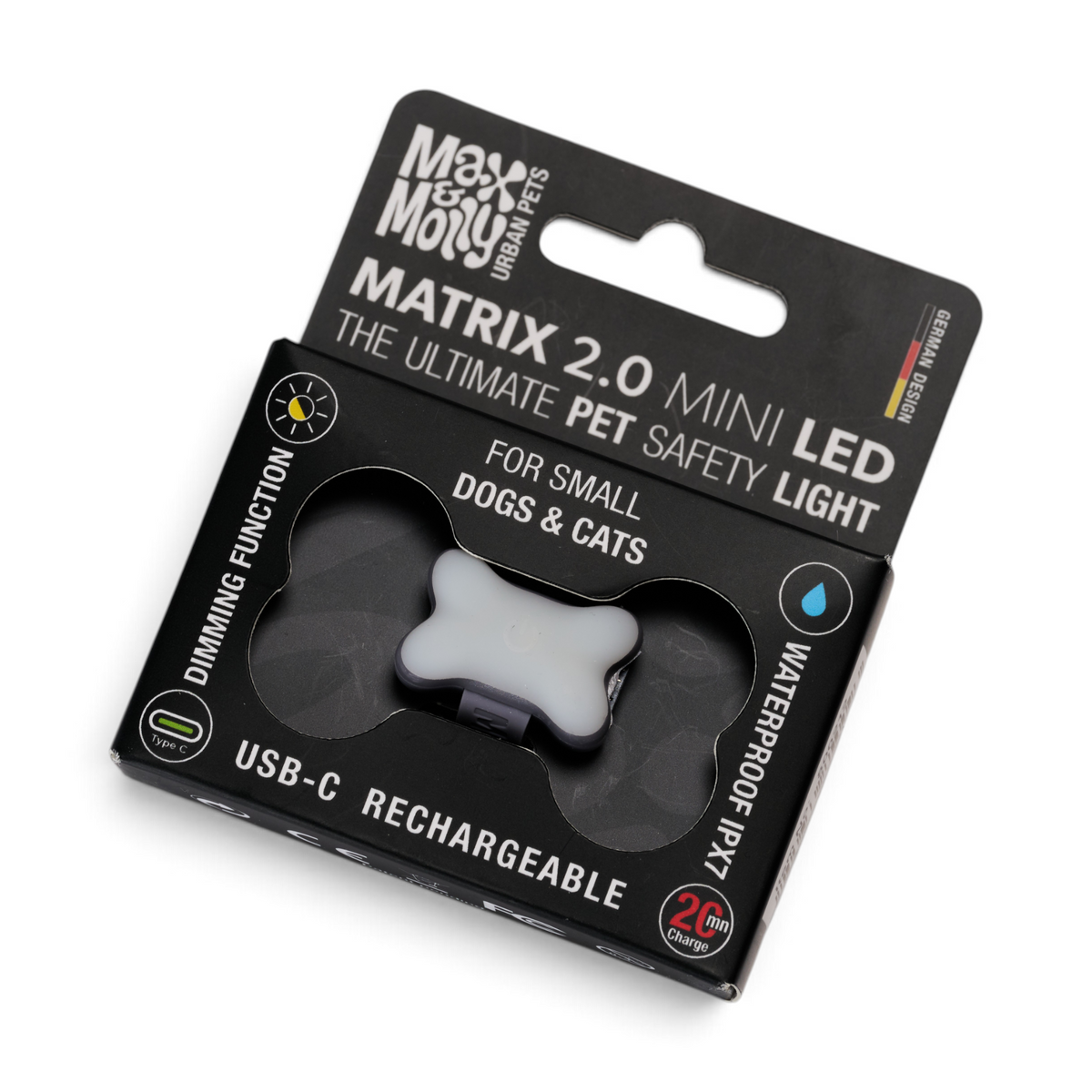 Matrix 2.0 Mini LED - Safety Light Black