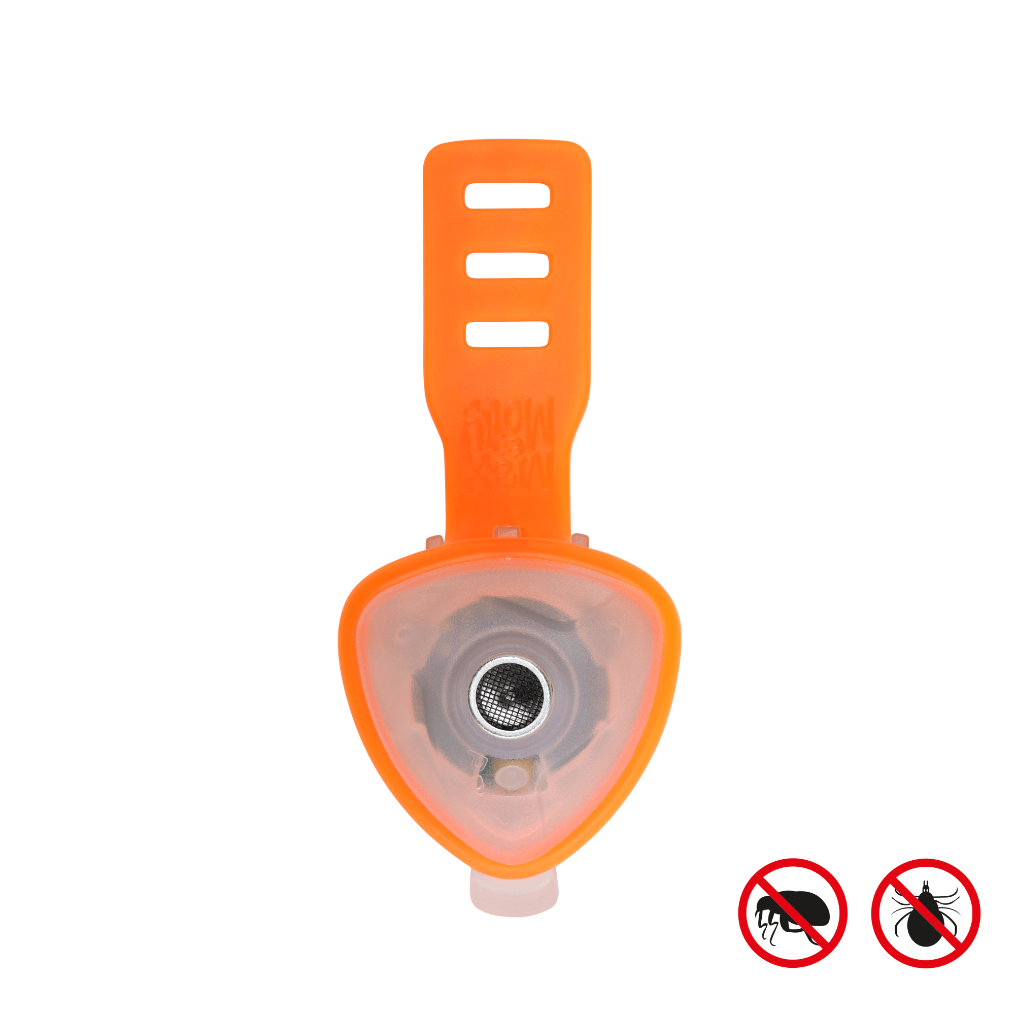 Soundshield - 24/7 Ultraschall Technologie gegen Zecken & Flöhe - Orange