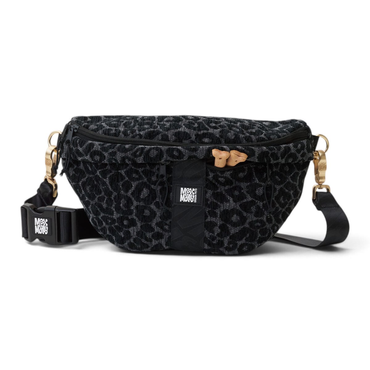 Dog Walking Bag - Leo Black