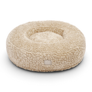 Dog Donut Bed - Luno Sheep Beige