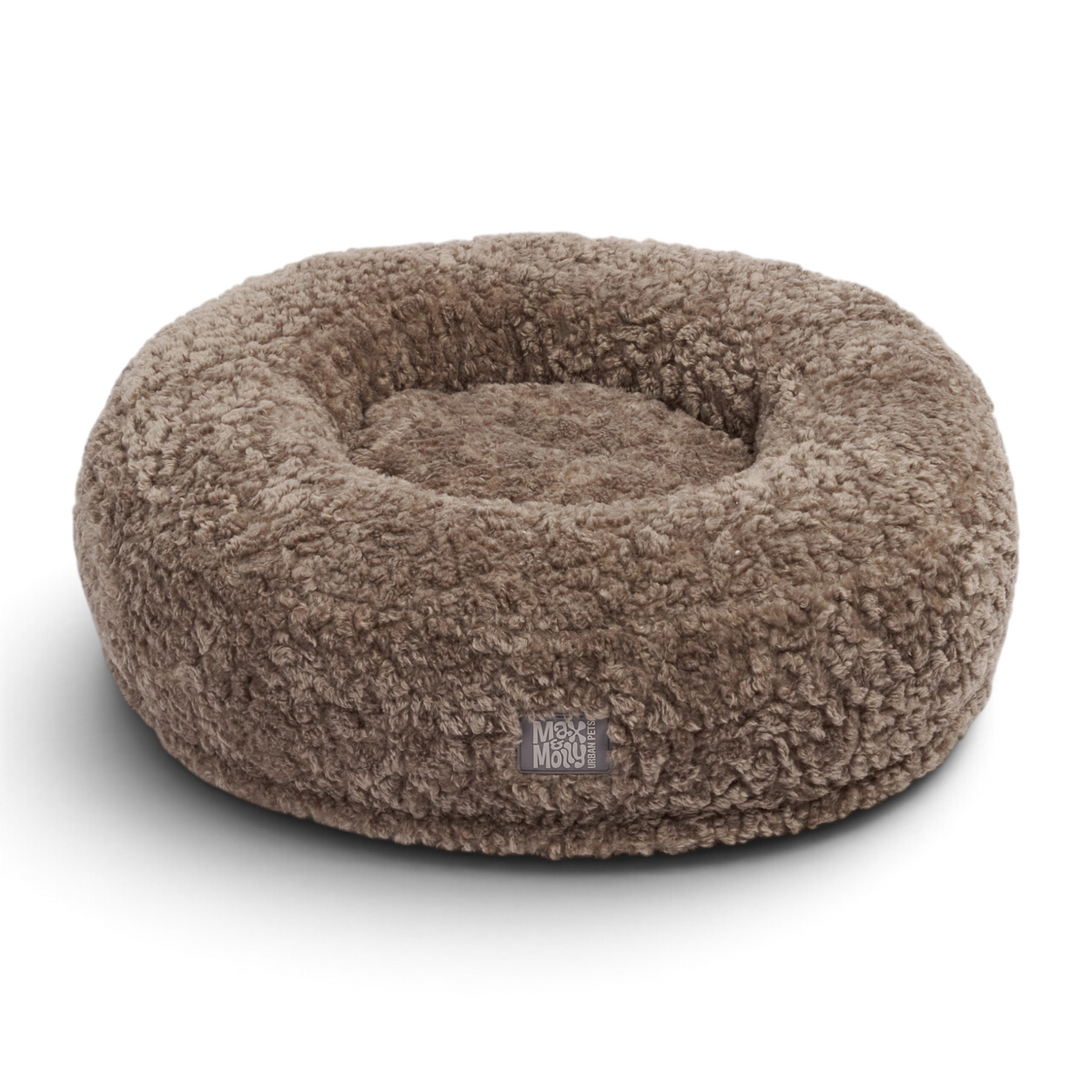 Dog Donut Bed - Luno Sheep Grey