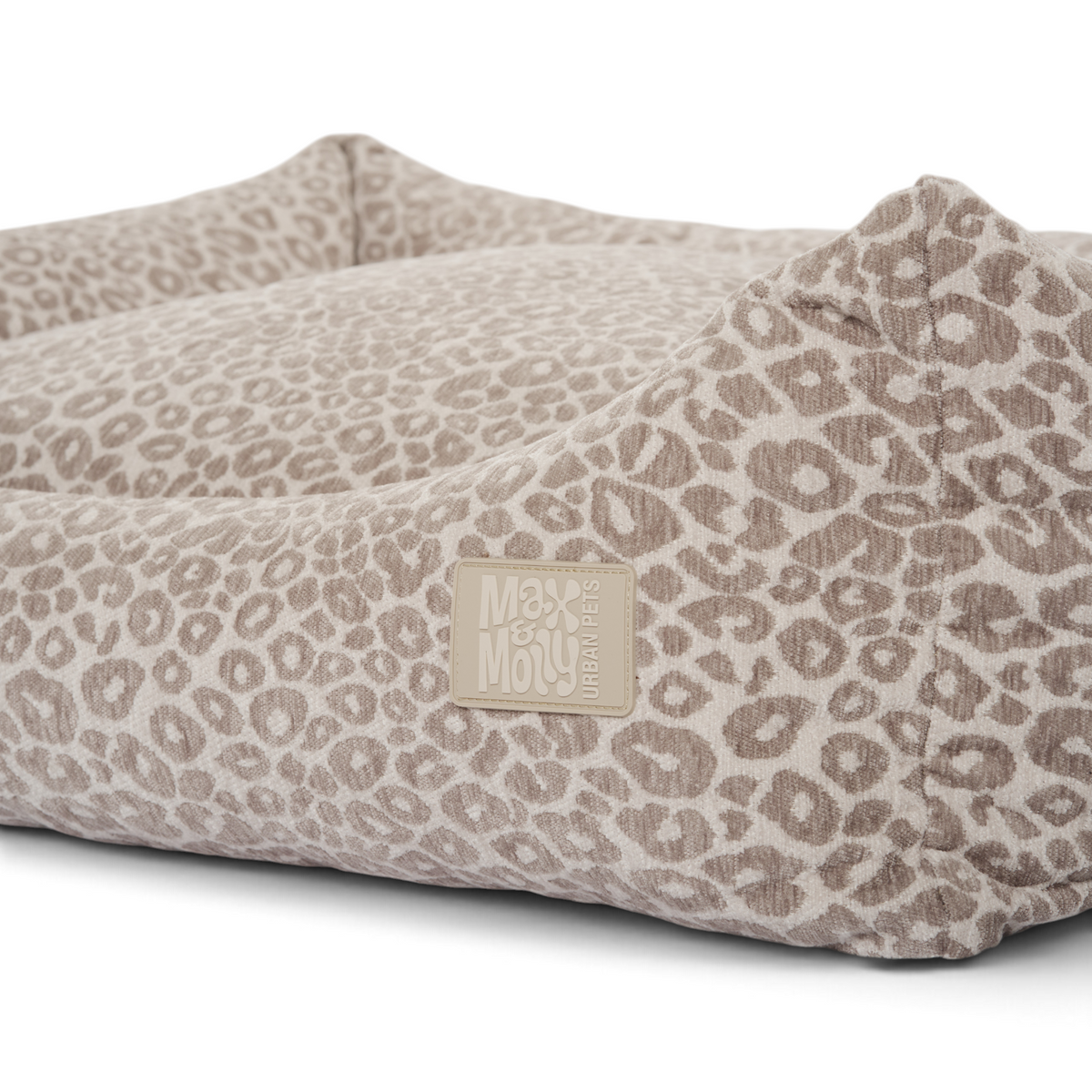 Dog Lounge Bed - Vela Leo Beige