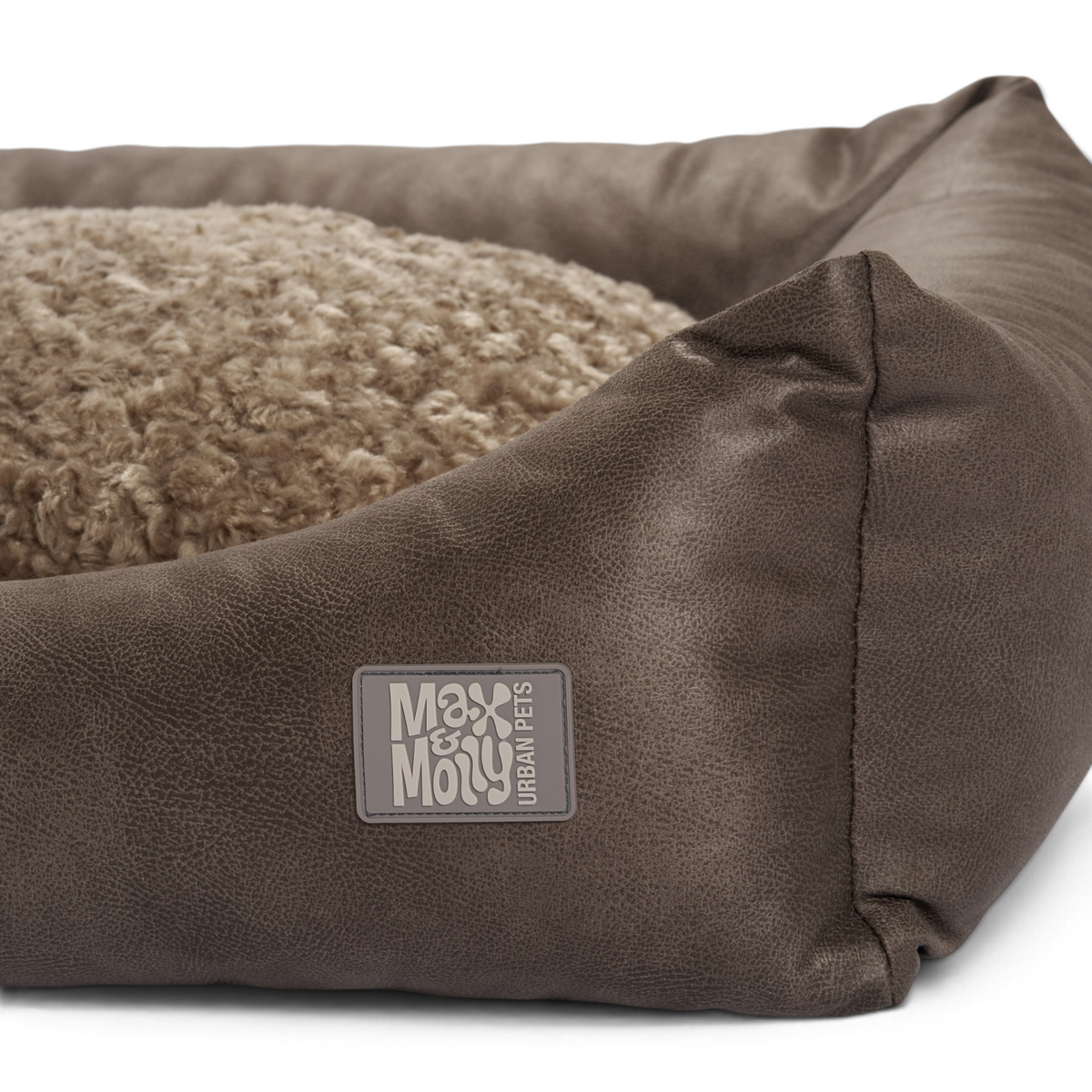 Dog Lounge Bed - Vela Urban Sheep Grey