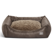 Dog Lounge Bed - Vela Urban Sheep Grey
