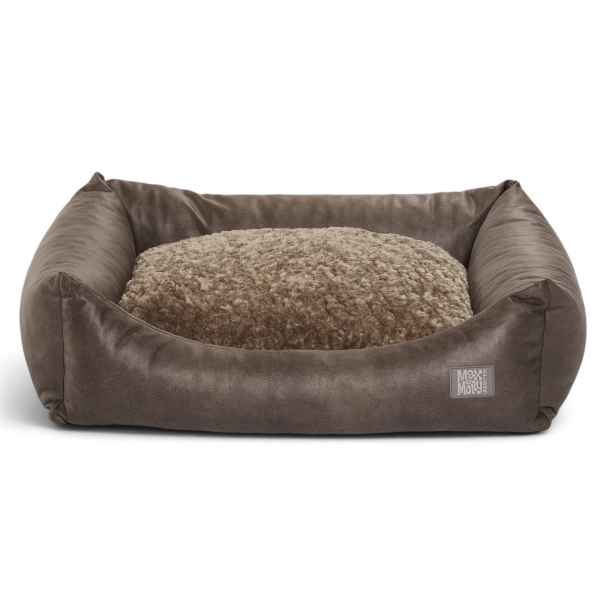 Dog Lounge Bed - Vela Urban Sheep Grey