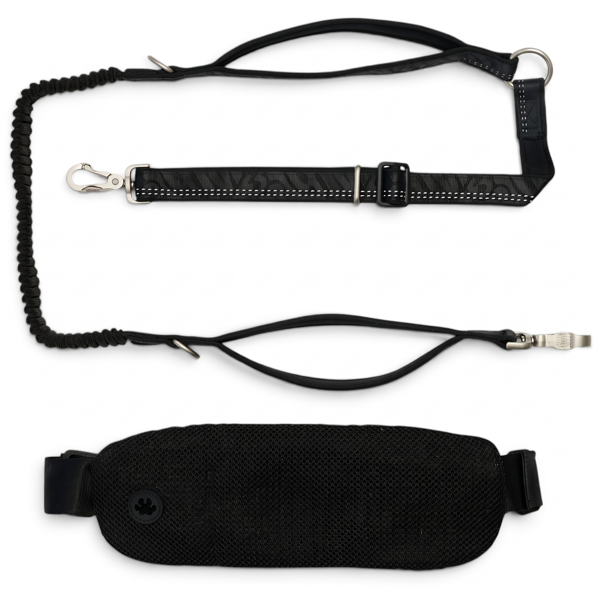 Joggingleine mit Gürteltasche - Matrix 2.0 Black