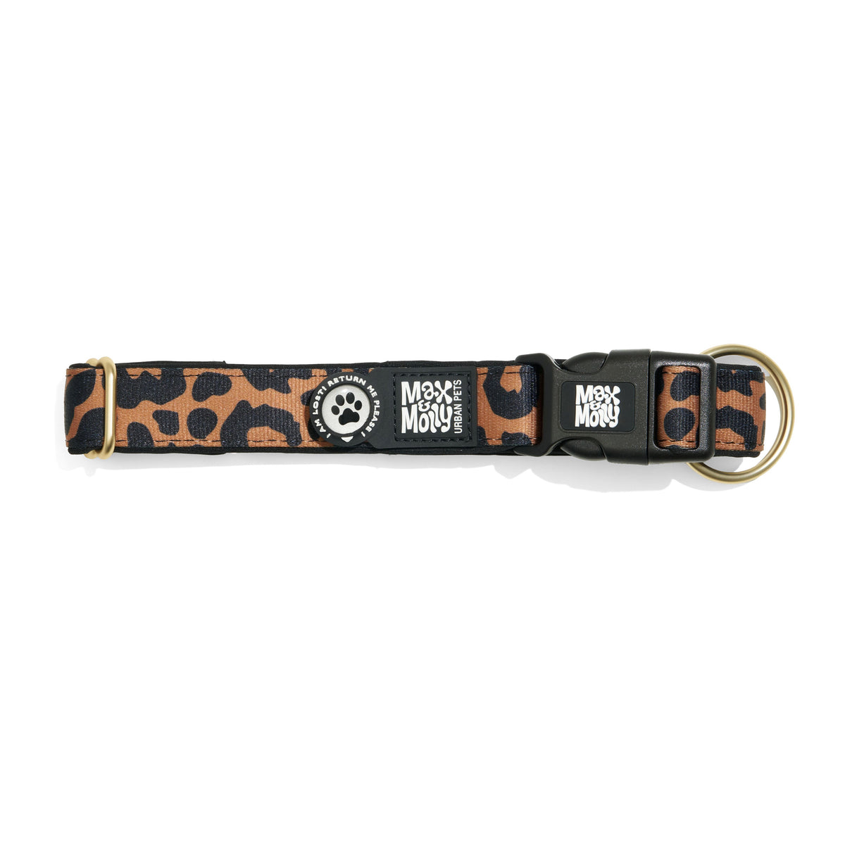 Gotcha! Smart ID Hunde Halsband - Leo - Braun