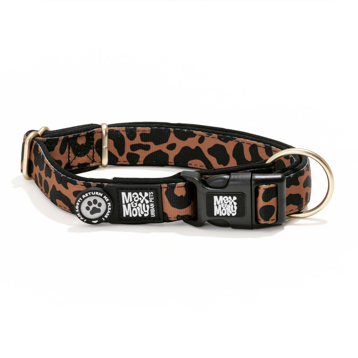 Gotcha! Smart ID Dog Collar - Leo - Brown