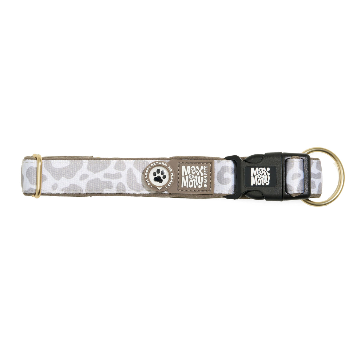 Gotcha! Smart ID Dog Collar - Leo - Beige