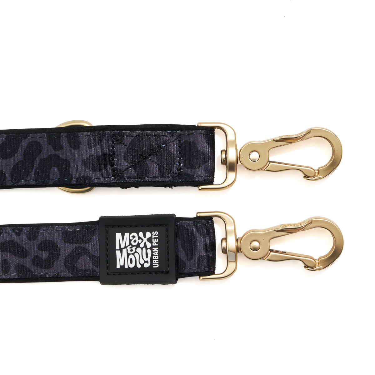 Multi-Function Dog Leash - Leo Black