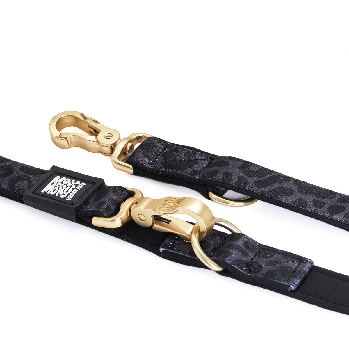Multi-Function Dog Leash - Leo Black