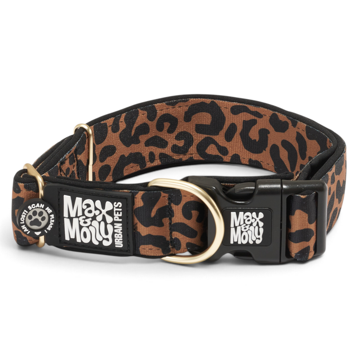 Gotcha! Smart ID Wide Collar - Leo Brown