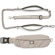 Joggingleine mit Gürteltasche - Matrix 2.0 Sand