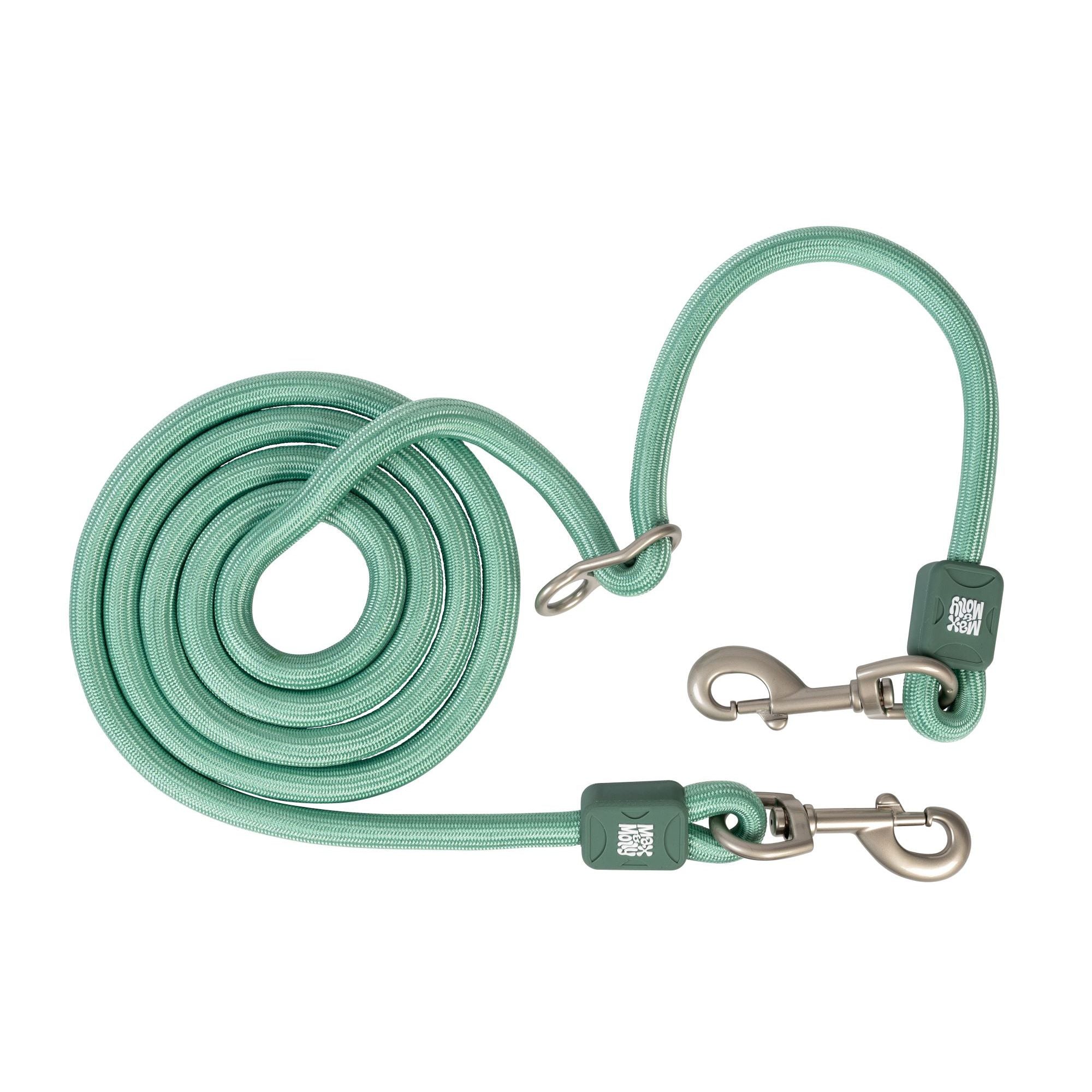 Max & Molly rope leash – durable, adjustable, and lightweight for secure and comfortable dog walks.