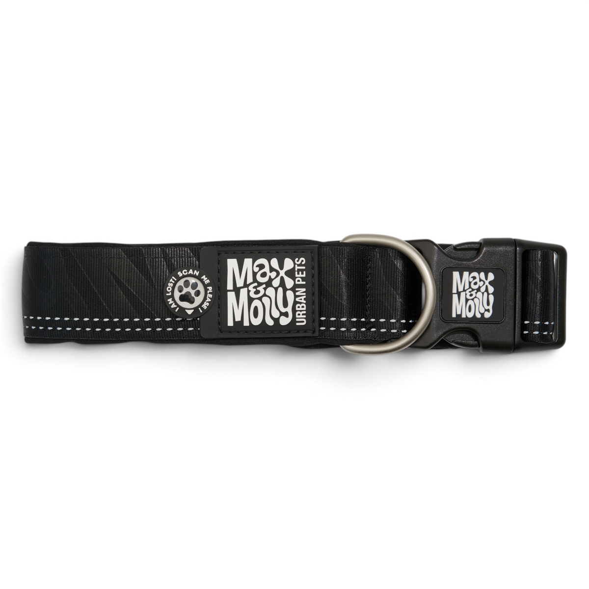 Gotcha! Smart ID Breites Halsband - Matrix 2.0 Black