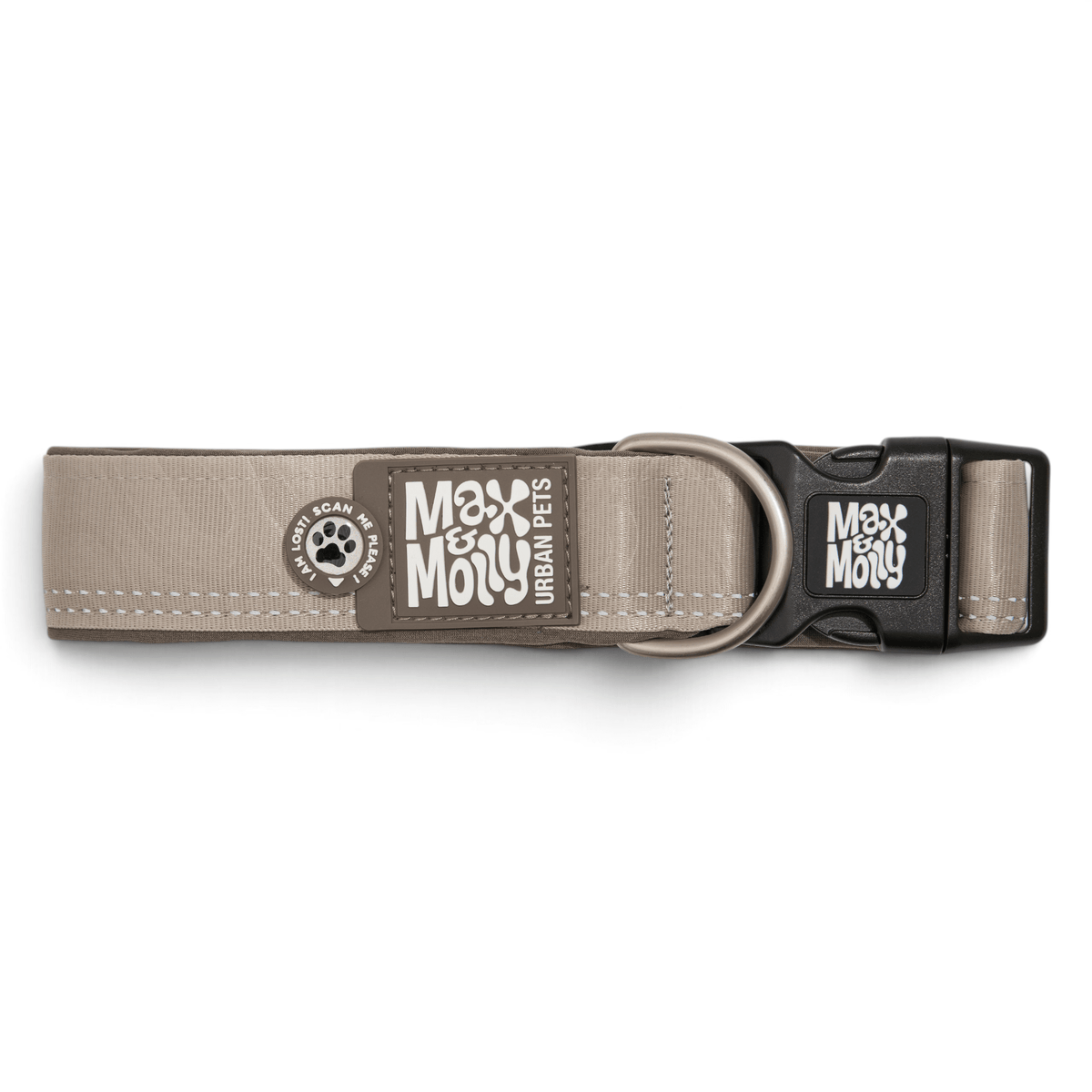 Gotcha! Smart ID Breites Halsband - Matrix 2.0 Sand