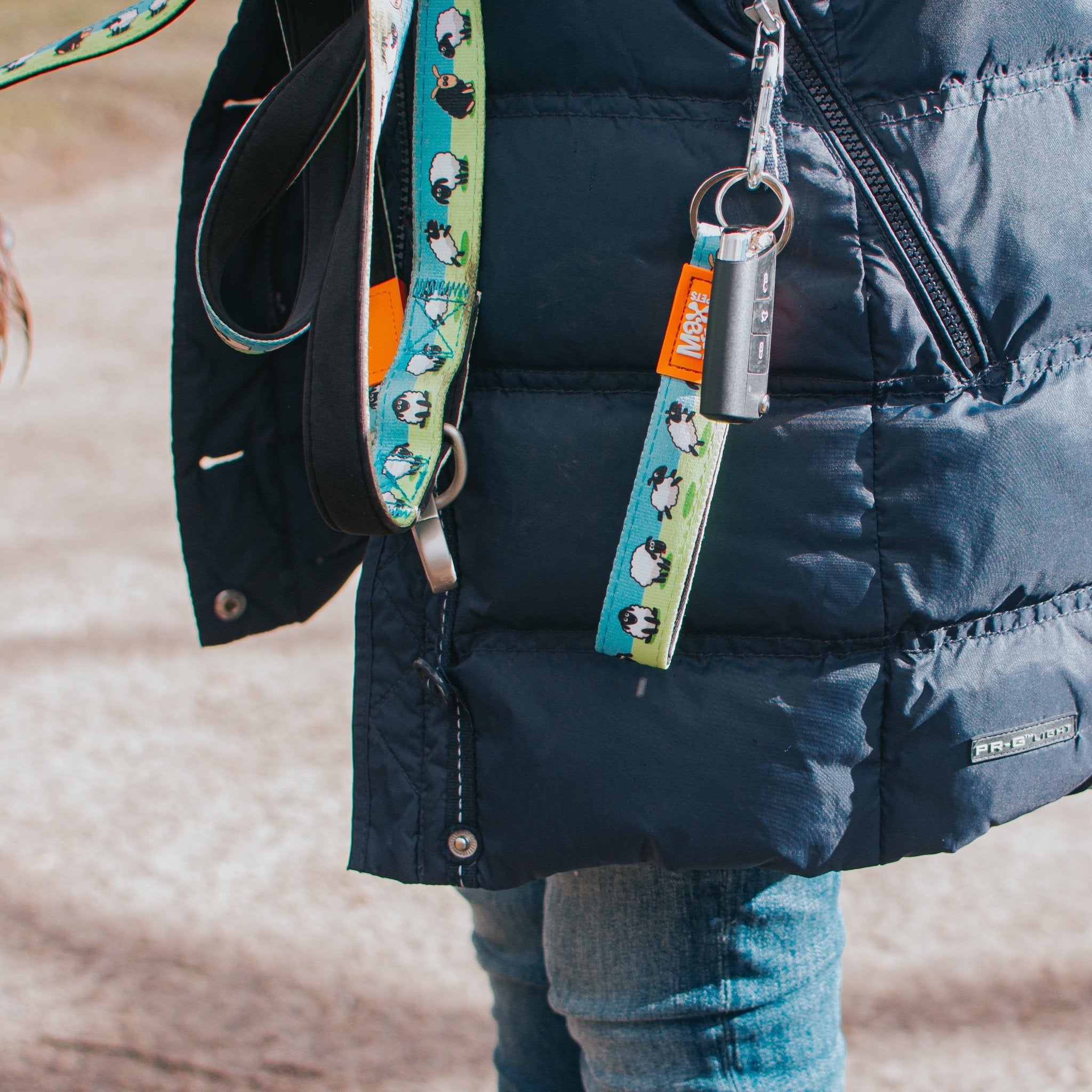 Schlüsselanhänger - Black Sheep