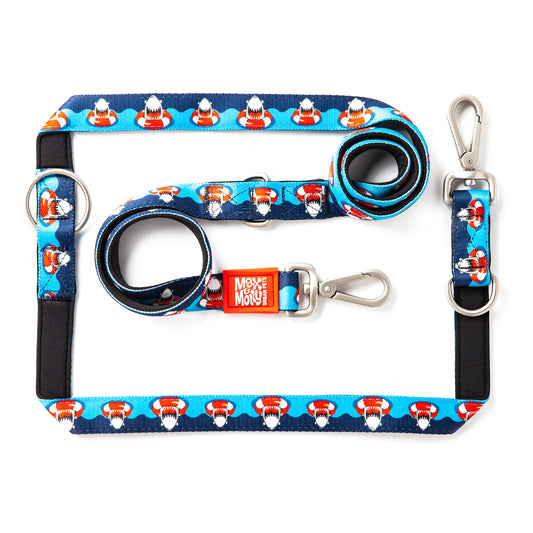 Multi Function Leash - Frenzy the Shark